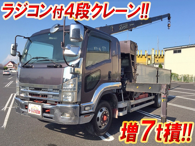 ISUZU Forward Truck (With 4 Steps Of Cranes) PDG-FTR34S2 2009 702,314km