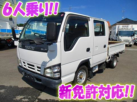 ISUZU Elf Double Cab KR-NHR69 2005 194,000km