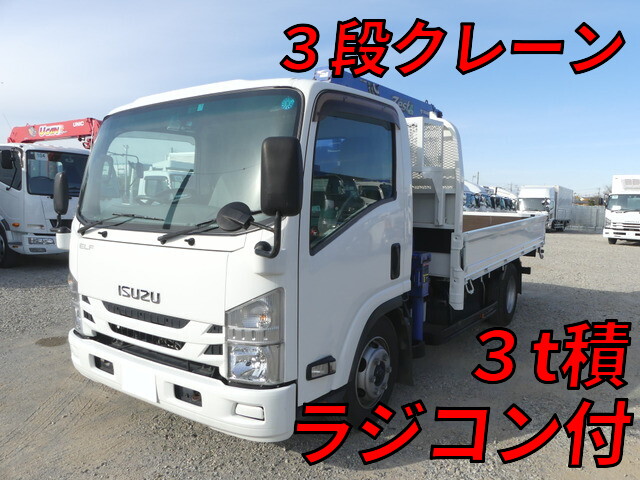 Elf Truck (With 3 Steps Of Cranes)_1