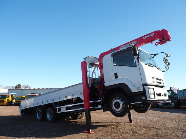 ISUZU Forward Self Loader (With 4 Steps Of Cranes) QKG-FVZ34U2 2013 317,829km