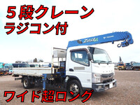MITSUBISHI FUSO Canter Truck (With 5 Steps Of Cranes) TKG-FEB90 2013 179,780km_1