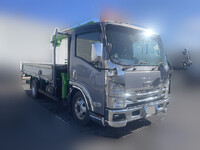 ISUZU Elf Truck (With 4 Steps Of Cranes) BDG-NPR85AR 2008 266,593km_3