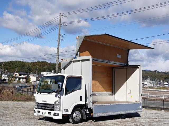 ISUZU Elf Aluminum Wing TKG-NPR85AN 2014 434,000km