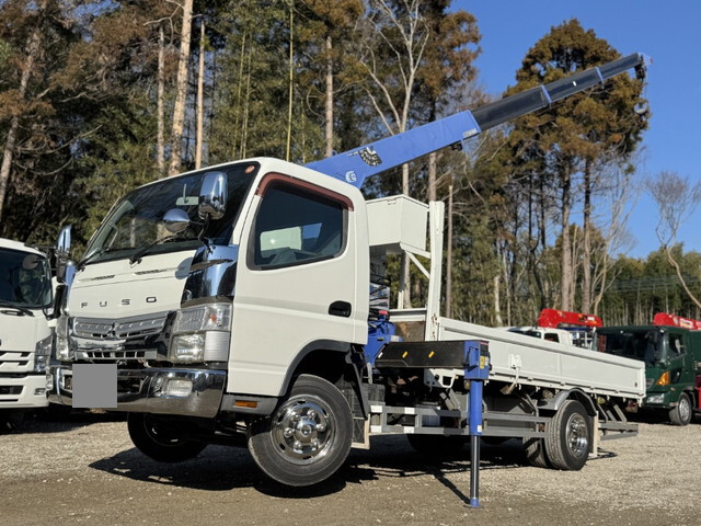 MITSUBISHI FUSO Canter Truck (With 4 Steps Of Cranes) TKG-FEB80 2014 90,035km