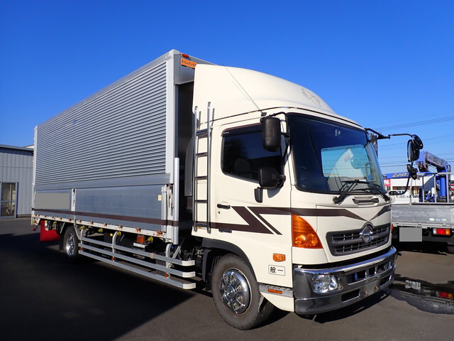 HINO Ranger Aluminum Wing QKG-FE7JMAG 2012 386,900km