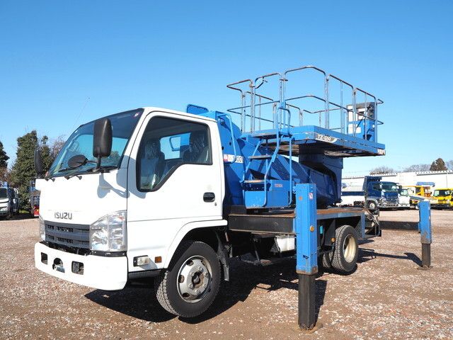 ISUZU Elf Cherry Picker SKG-NKR85YN 2014 39,160km_1