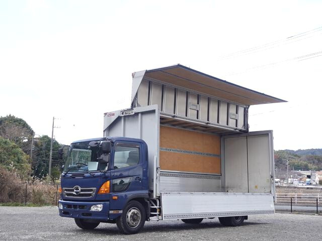 HINO Ranger Aluminum Wing QKG-FJ7JKAA 2015 515,000km