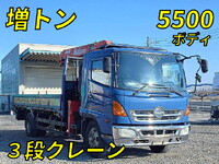 HINO Ranger Truck (With 3 Steps Of Cranes) KL-FE1JLEA 2004 459,123km_1