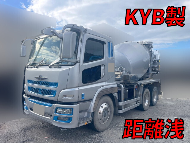 MITSUBISHI FUSO Super Great Mixer Truck BDG-FV50JX 2007 270,822km_1