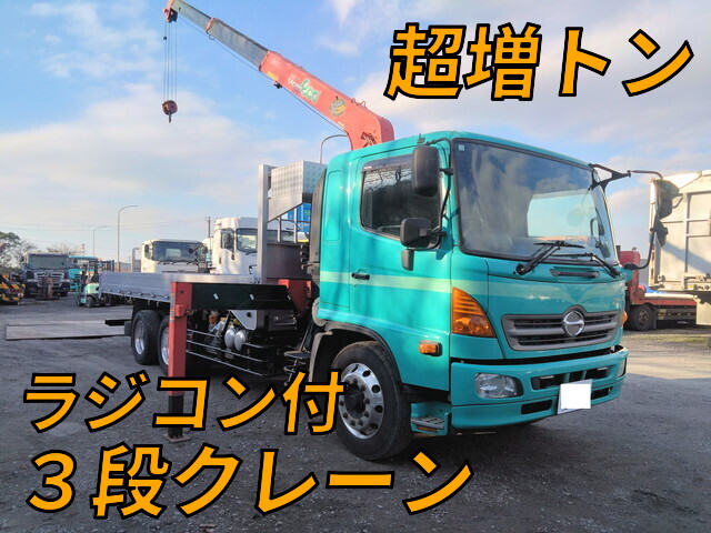 HINO Ranger Truck (With 3 Steps Of Cranes) LDG-GK8JNAA 2012 389,978km