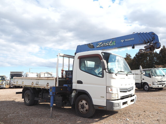 MITSUBISHI FUSO Canter Truck (With 5 Steps Of Cranes) SKG-FEB50 2012 79,053km