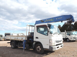 MITSUBISHI FUSO Canter Truck (With 5 Steps Of Cranes) SKG-FEB50 2012 79,053km_1