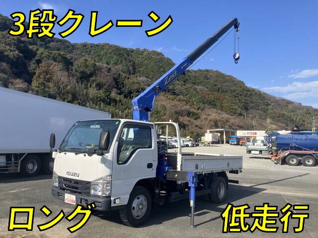 ISUZU Elf Truck (With 3 Steps Of Cranes) TPG-NKR85AR 2017 39,455km