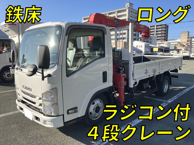 ISUZU Elf Truck (With 4 Steps Of Cranes) TPG-NMR85AN 2016 90,750km