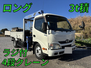 HINO Dutro Truck (With 4 Steps Of Cranes) SKG-XZU650M 2012 118,071km_1