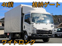 ISUZU Elf Aluminum Van 2RG-NPR88YN 2018 158,000km_1
