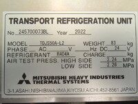 HINO Ranger Refrigerator & Freezer Truck 2KG-FD2ABA 2022 143,500km_14