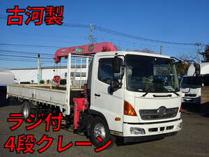 HINO Ranger Truck (With 4 Steps Of Cranes) TKG-FC9JKAP 2012 133,130km_1