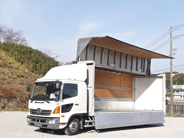 HINO Ranger Aluminum Wing TKG-GD7JPAG 2015 447,000km