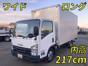 ISUZU Elf Aluminum Van TPG-NNR85AN 2017 218,699km_1