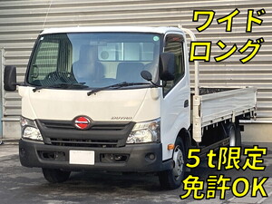HINO Dutro Flat Body TKG-XZU710M 2016 120,000km_1