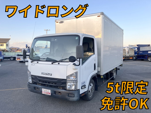ISUZU Elf Aluminum Van TPG-NNR85AN 2018 141,572km