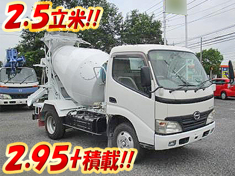 HINO Dutro Mixer Truck BDG-XZU304E 2007 108,999km
