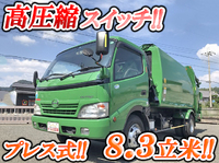 HINO Dutro Garbage Truck BDG-XZU414M 2008 199,279km_1