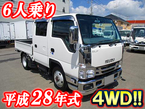 ISUZU Elf Double Cab TRG-NHS85A 2016 12,000km