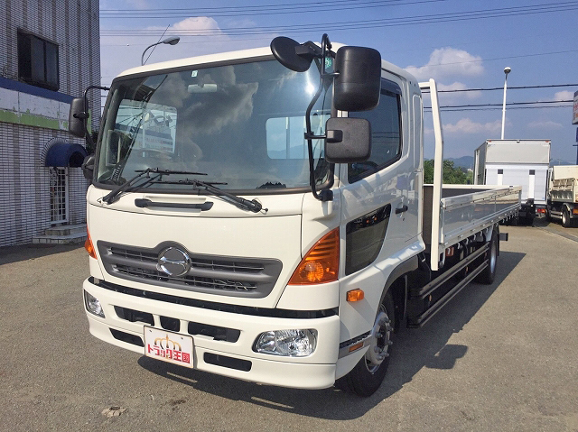 HINO Ranger Flat Body QKG-FE7JLAA 2017 1,816km