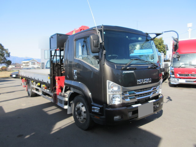 ISUZU Forward Truck (With 4 Steps Of Cranes) 2RG-FTR90V2 2018 377,489km