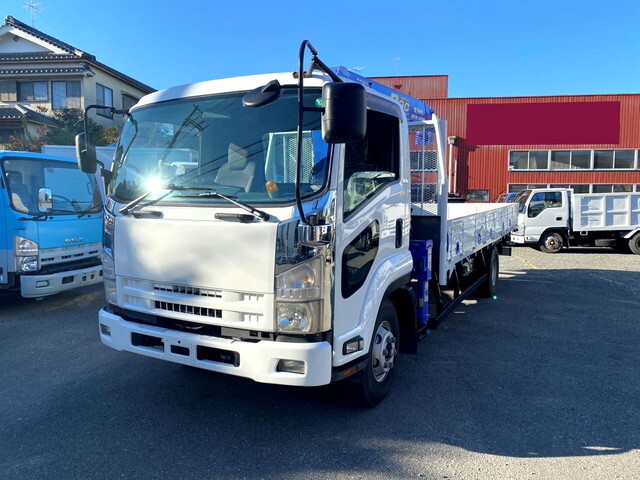 ISUZU Forward Truck (With 4 Steps Of Cranes) PKG-FRR90S1 2007 140,000km