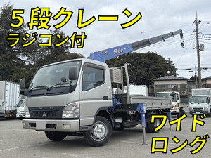 MITSUBISHI FUSO Canter Truck (With 5 Steps Of Cranes) PDG-FE83DY 2008 160,628km_1