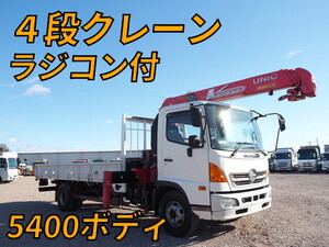 HINO Ranger Truck (With 4 Steps Of Cranes) TKG-FC9JKAA 2013 83,407km_1
