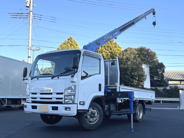 ISUZU Elf Truck (With 4 Steps Of Cranes) TKG-NPR85AR 2013 652,490km
