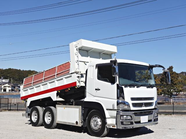 MITSUBISHI FUSO Super Great Dump QKG-FV50VX 2013 380,000km