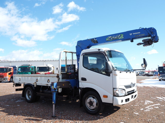 HINO Dutro Truck (With 3 Steps Of Cranes) TKG-XZU695M 2017 60,890km_1