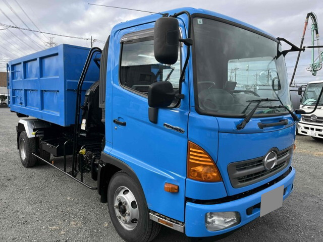 HINO Ranger Container Carrier Truck TKG-FC9JGAP 2012 262,000km