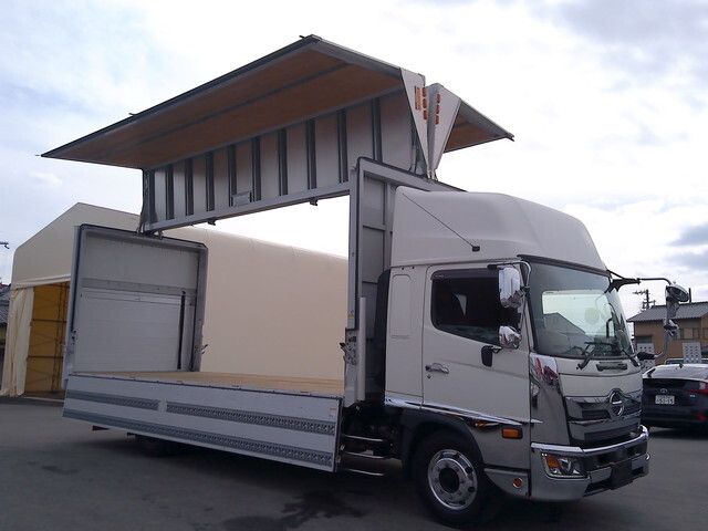HINO Ranger Aluminum Wing 2PG-FE2ABG 2019 305,124km_1