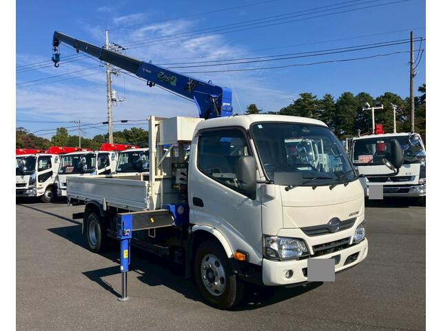 HINO Dutro Truck (With 4 Steps Of Cranes) TKG-XZU652M 2019 140,476km