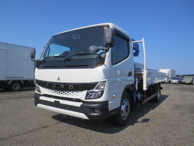 MITSUBISHI FUSO Canter Truck (With 5 Steps Of Cranes) 2PG-FEB80 2025 489km