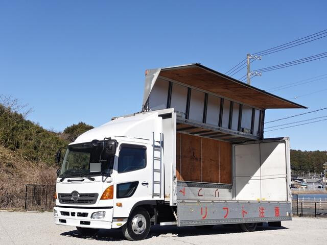 HINO Ranger Aluminum Wing SKG-FD9JLAG 2012 549,000km