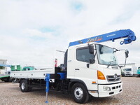 HINO Ranger Truck (With 4 Steps Of Cranes) TKG-FD9JLAA 2014 192,305km_1