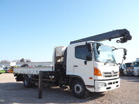 HINO Ranger Truck (With 4 Steps Of Cranes) QKG-FE7JLAA 2012 531,070km_1