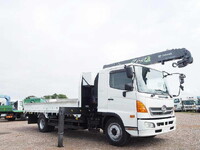 HINO Ranger Truck (With 4 Steps Of Cranes) QKG-FE7JLAA 2012 531,210km_1
