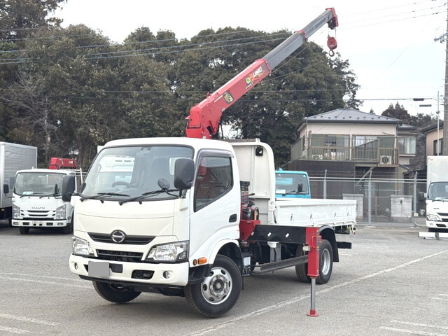 HINO Dutro Truck (With 4 Steps Of Cranes) TKG-XZU652M 2018 236,895km