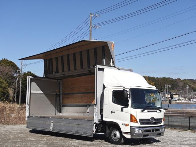 HINO Ranger Aluminum Wing TKG-FD9JLAA 2013 643,000km