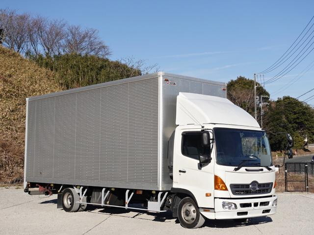 HINO Ranger Aluminum Van TKG-FC9JLAA 2016 655,000km