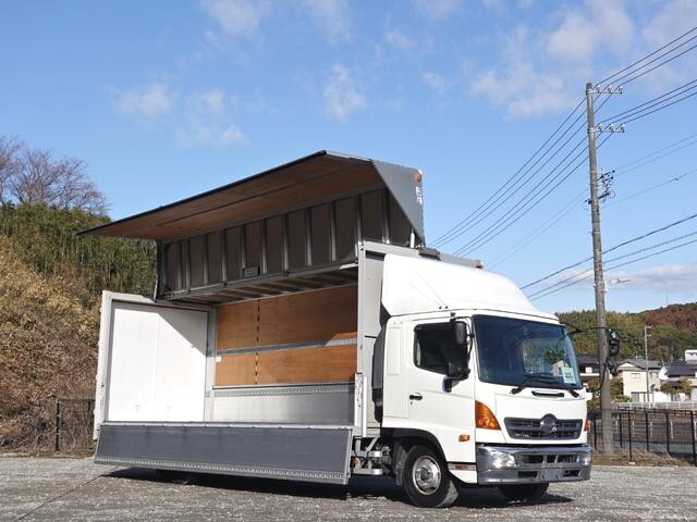 HINO Ranger Aluminum Wing TKG-GD7JPAG 2015 414,000km
