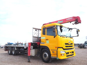 UD TRUCKS Quon Truck (With 4 Steps Of Cranes) LDG-CW5ZL 2012 571,189km_1